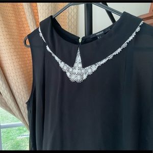 forever 21 sleeveless women shirt